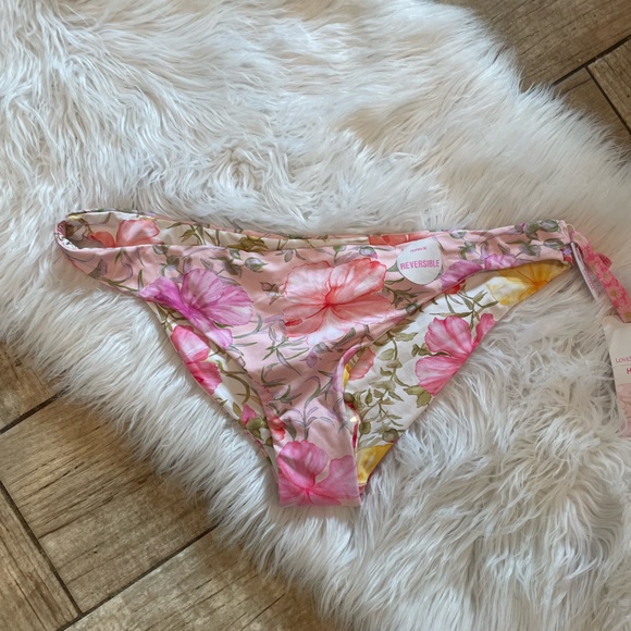 Love Shack Fancy x Hurley Hibiscus Bikini Bottom- XL - Picture 9 of 10
